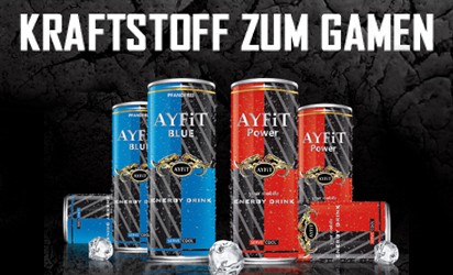 AYFIT ENERGY versorgt uns mit Kraftstoff zum Gamen